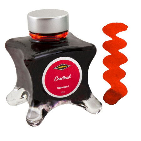 Diamine Inkvent Christmas Ink Bottle 50ml - Cardinal